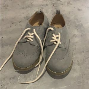 Gray shoes